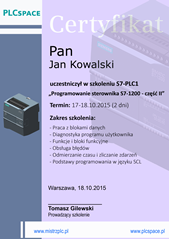 Certyfikat-PLC